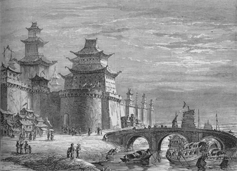 Westtor, Peking, ca. 1880