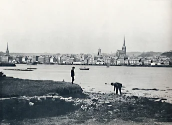Wexford - Vom gegenüberliegenden Ufer, 1895