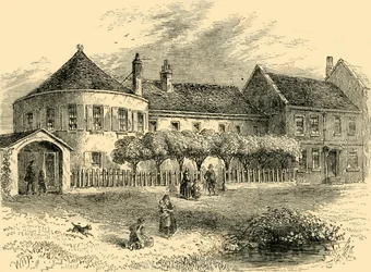 White Conduit House um 1820, um 1872