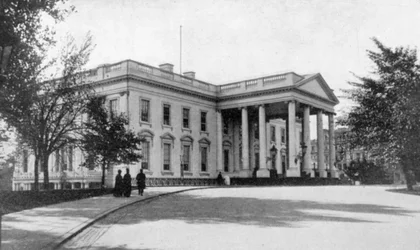 Weißes Haus, Washington, Vereinigte Staaten, 1901