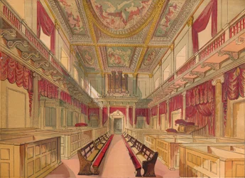 Whitehall Chapel, ca. 1845, 1864