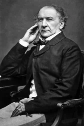 William Ewart Gladstone, britischer liberaler Staatsmann, 19. Jahrhundert