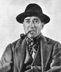 William Henry Davies 1871-1940, walisischer Dichter und Schriftsteller, frühes 20. Jahrhundert