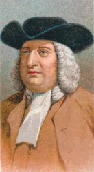 William Penn 1644-1718, englisches Mitglied der Gesellschaft der Freunde, allgemein bekannt als Quäker, 1924