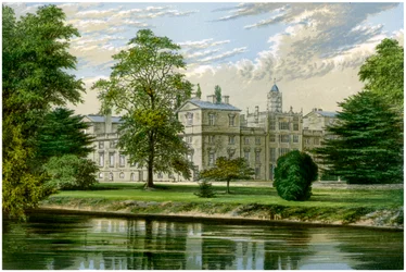 Wilton House, Wiltshire, Heim des Earl of Pembroke und Montgomery, um 1880