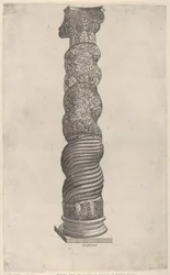 Windende Säule aus dem Petersdom, Rom