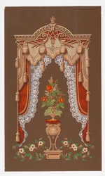 Fensterrollo (USA), ca. 1860