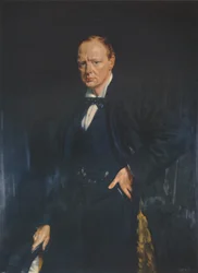Winston Churchill, ca. 1916, 1941