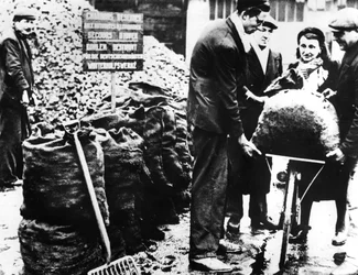 Winterhilfe, Kohleverteilung, Frankreich 1940-1944