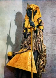 Holzstatue von Tutanchamun, Ägypten, 1933-1934