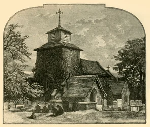 Wooton Kirche, 1898