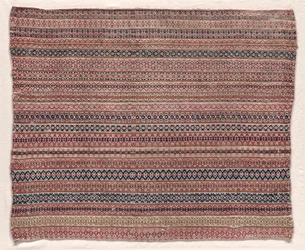 Gewebter Wollstoff, frühes 19. Jahrhundert