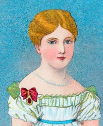 Junge Königin Victoria, damals Prinzessin Alexandrina Victoria von Kent, ca. 1829-1902