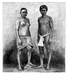 Junge Talamancas-Indianer, Zentralamerika