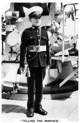 Junger Trompeter der Royal Marines, 1937