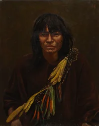 Zaparo-Indianer, ca. 1890-1892