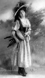 Zena Dare 1887-1975, englische Schauspielerin, 20. Jahrhundert
