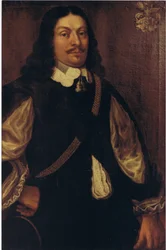 Ölbild, das Johann von Graffen (1615 - 1665) zeigt