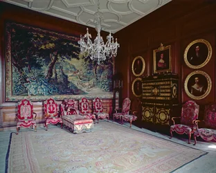 Drumlanrig Castle: getäfeltes Staatszimmer