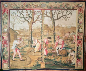 November und Dezember, Mortlake Wandteppich von Poyntz