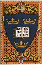 Wappen der Universität Oxford