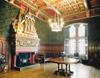 Das Esszimmer, Cardiff Castle, Wales