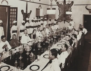 Ein Regimentsdinner