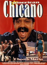 Plakat des Films American Chicano (auch bekannt als Born in East LA) von und mit Cheech Marin