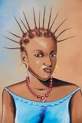 Afrikanische Malerei, Ouidah, Benin