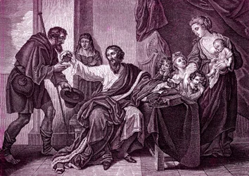 Alfred der Große und der Pilger