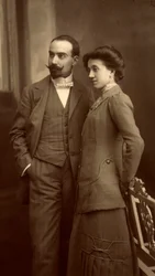 Alfredo Trombetta und seine Frau