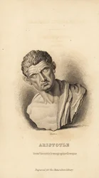 Aristoteles, griechischer Philosoph und Naturforscher, 384-322 v. Chr.