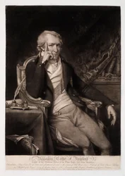 Benjamin Thompson, Graf Rumford, amerikanischer Administrator, um 1810