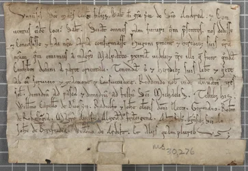 Charta von Walter, Prior von St. Andrews