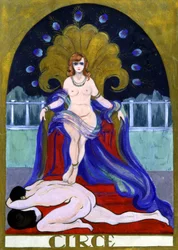 Circe die Zauberin, ca. 1900 (Illustration)