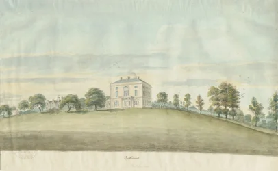 Colton - Bellamore House: Aquarell, um 1800