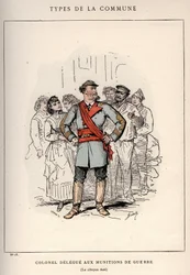 Commune de Paris: Kostüm eines Oberstdelegierten 