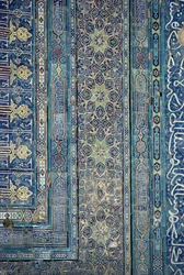 Detail der Bogenverzierung, Palast von Ak-Sarai (Weißer Palast) Ende 14. Jahrhundert