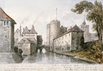Eingang nach Canterbury von William Crotch
