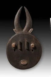 Gesichtsmaske, spätes 19. - frühes 20. Jahrhundert