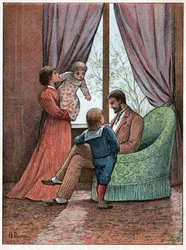 Bürgerliche Familie