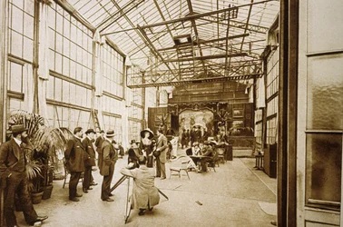 Dreharbeiten im Studio de Montreuil (bei Paris, Melies