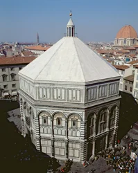 Florentiner Baptisterium Außenansicht
