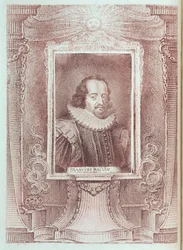 Francis Bacon, englischer Essayist und Philosoph, frühes 17. Jahrhundert