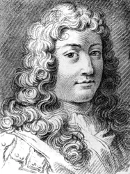François de La Rochefoucauld (1613-1680) französischer Autor und Moralist, Gravur