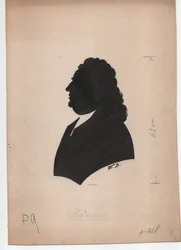 Georg Friedrich Händel (1785-1759) (ca. 1850, Silhouette)