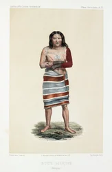 Guaycuru-Indianer, Paraguay, ca. 1843-1847