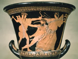 Herakles kämpft (Detail)