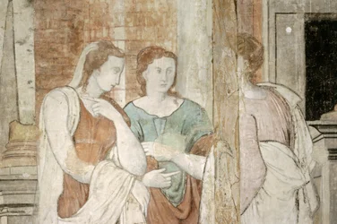 Hill Hall, Amor und Psyche Wandgemälde