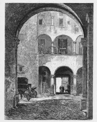 Geschichte des antiken Roms. Rom-Stiche von 1872